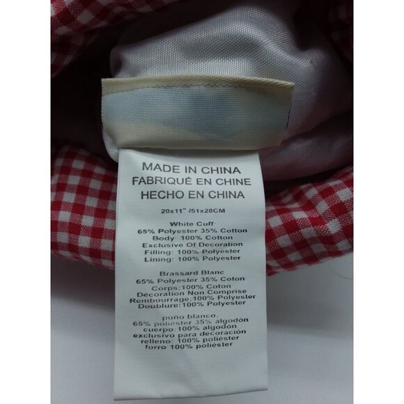 Pottery Barn Kids Mommy Angel White Gown Christmas Stocking Holiday Quilted Red - Picture 8 of 11